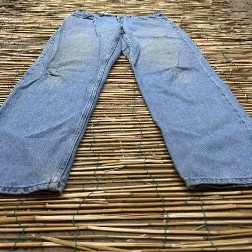 Levi's 550 Relaxed Fit Jeans Light Blue Denim‎ Size W34 L30